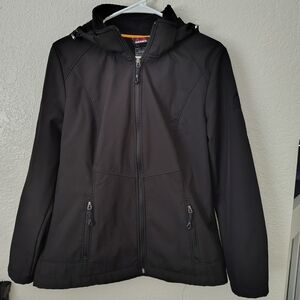 Black Hooded Jacket
